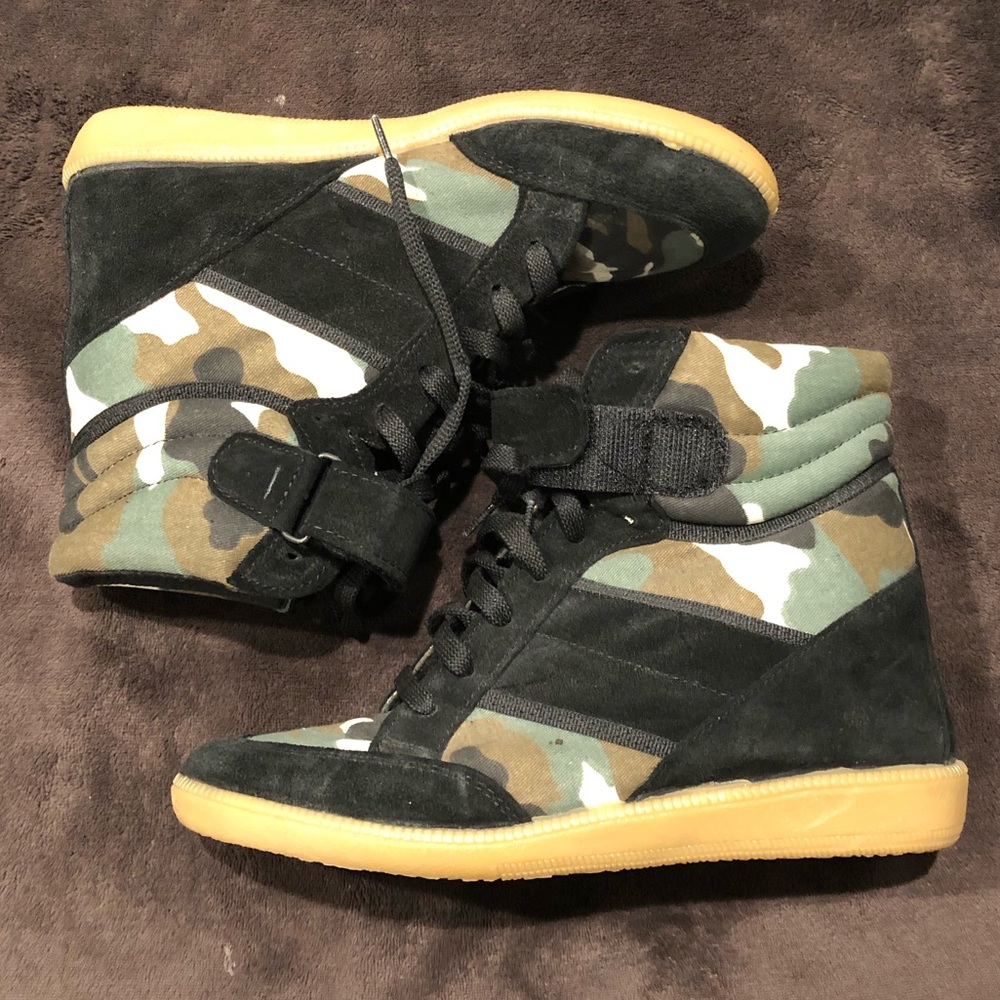 Topshop wedge sneakers size 39